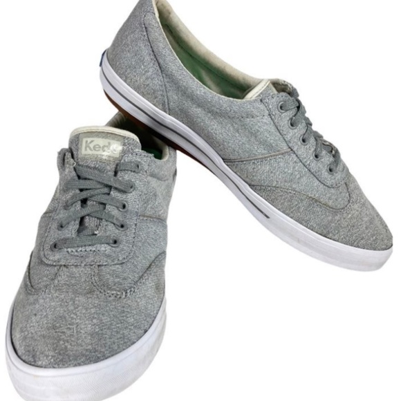 Womens Light Grey Canvas Keds size9 - Picture 4 of 7
